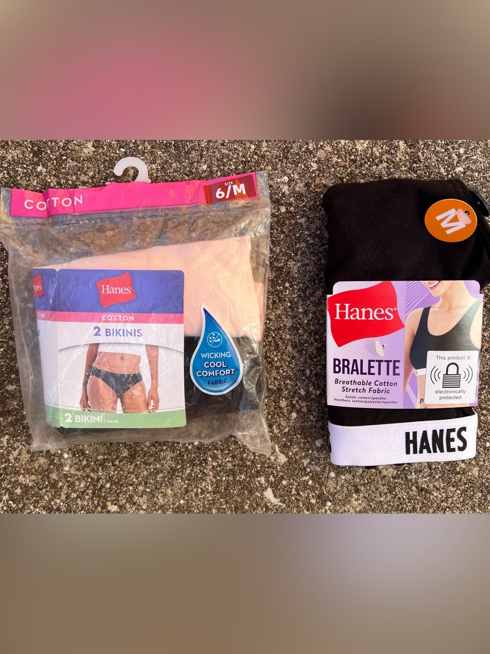 👗Hanes bikini & bralette bundle